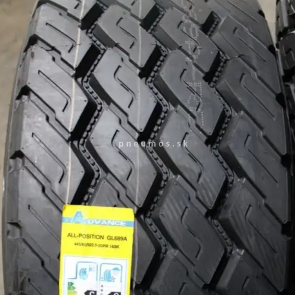 445/65 R22.5 GL689A 169K 20PR TL M+S 3PMSF ADVANCE